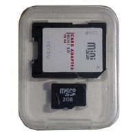 Memory Card Micro SD 2GB + Adapter